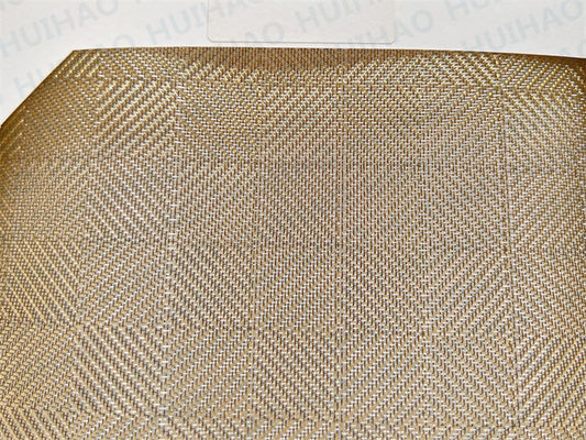 Τοποθετημένο σε στρώματα ύφασμα γυαλί 0.5mm μετάλλων χαλκού εύκαμπτο υφαμένο