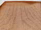 Λεπτός τοποθετημένος σε στρώματα χαλκός σχεδιαστής αρχιτεκτονικής υφάσματος πλέγματος γυαλιού διακοσμητικός