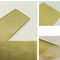 Χώρισμα από χρυσό μεταλλικό πλέγμα από πλαστικοποιημένο γυαλί