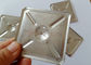 Χάλυβα από ανοξείδωτο τετράγωνο αυτοκλείδωτα πλυντήρια 2-1/2 &quot;Χρησιμοποιούνται για την επισκευή μονωτικών πινών