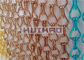 1.6mm Ανωδικοποιημένες Αλουμινίου Αλυσίδες Κεραμίδες Χρώμα Χαλκού Για Αρχιτεκτονική Διακόσμηση τοίχου