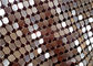 6x6mm Αλουμίνιο Σέικιν Μεταλλικό Πλέγμα ύφασμα Ασημένιο χρώμα Για διακόσμηση εσωτερικού χώρου