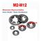 65 Μαγγανικό χάλυβα Μπελβίλ Πλαστική συσκευή πλύσης ελαστικών κυκλωμάτων M2-M12