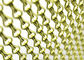 Χρωματισμένη υφασματεμπορία πλέγματος μετάλλων γάντζων ανώτατων αλυσίδων διακοσμήσεων με την πολλαπλάσια διαμόρφωση