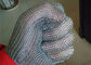 Το ενωμένο στενά πλέγμα ταχυδρομείου αλυσίδων διαμέτρων καλωδίων 0.53mm για την ασφάλεια φορά γάντια στα ενδύματα
