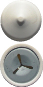 συνδετήρες μόνωσης μετάλλων ανοξείδωτου 40mm Self-locking με τα καλύμματα πλαστικού επιστρώματος