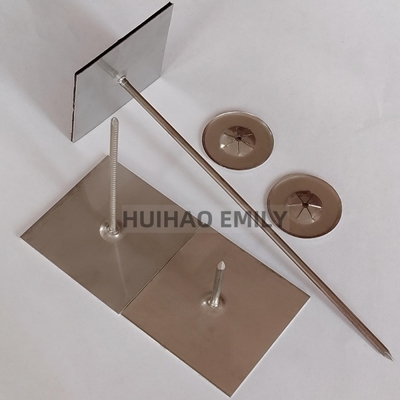 50x50mm Πλάκα βάσης αυτοκόλλητη μόνωση Πινάκια κρεμάστρων για μόνωση εξωτερικών τοίχων
