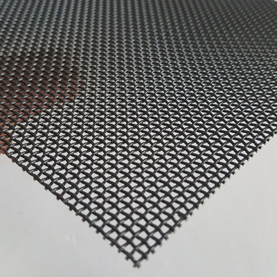 Μαύρο χρώμα Wire Mesh για την οθόνη παράθυρο ασφαλείας