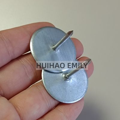 Γαλβανισμένοι ατσάλινοι πείροι μόνωσης με κεφαλή για συγκόλληση σε λαμαρίνα αεραγωγών