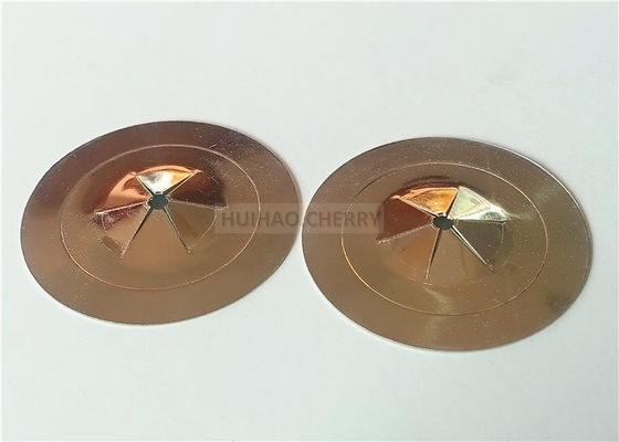 Στρογγυλά ροδέλες 38mm αυτοασφάλισης για πείρους μόνωσης για την ασφάλιση μονωτικού υλικού στη θέση του