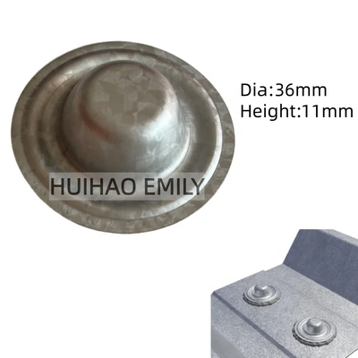 36mm αδιάβροχο μεταλλική οροφή βίδα καπάκι κάλυψη πλυντήριο για κυματοειδή φύλλο οροφής