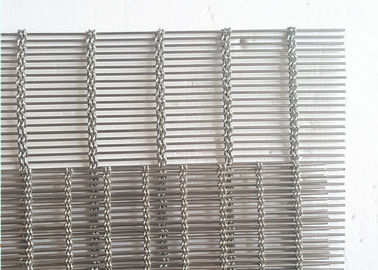 Ανοξείδωτο 316 αρχιτεκτονικό πλέγμα καλωδίων για τον τυφλό τοίχο υφασματεμποριών μετάλλων