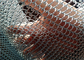 Ασημένια υφασματεμπορία 1.2x8x8mm πλέγματος μετάλλων σπειρών αλουμινίου ως κουρτίνες οθόνης παραθύρων