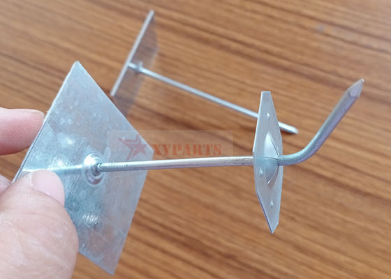 Πείροι μόνωσης με αυτοκόλλητη βάση 4-1/2" από γαλβανισμένο χάλυβα για στερέωση περιτυλίγματος αγωγών ή μονωτικών πλακών