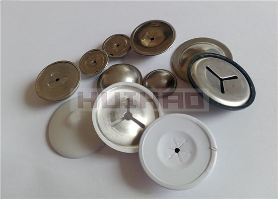 12 μεγέθους αλουμινίου θόλο καπάκι 1-1 / 2 "Με ανοξείδωτο χάλυβα αυτοκλείδωμα πλυντήριο εισαχθεί