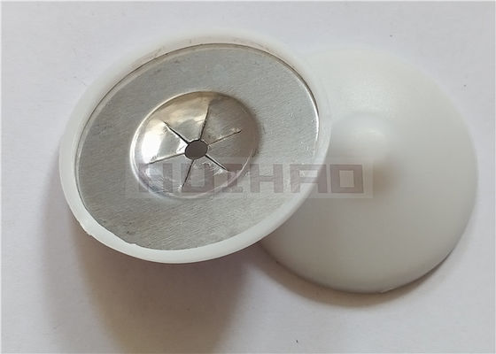 Τα κλιπ ταχείας στερέωσης μόνωσης 38mm με πλαστικά καπάκια PE που χρησιμοποιούνται σε συνδυασμό με πείρους μόνωσης