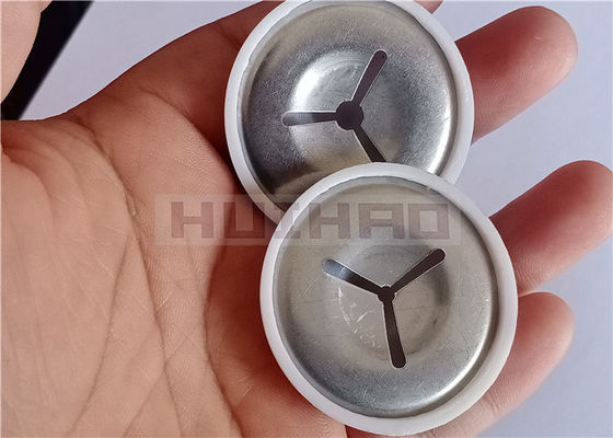 Ροδέλες με θόλο από ανοξείδωτο χάλυβα 7/8" για πείρους μόνωσης 14Gauge