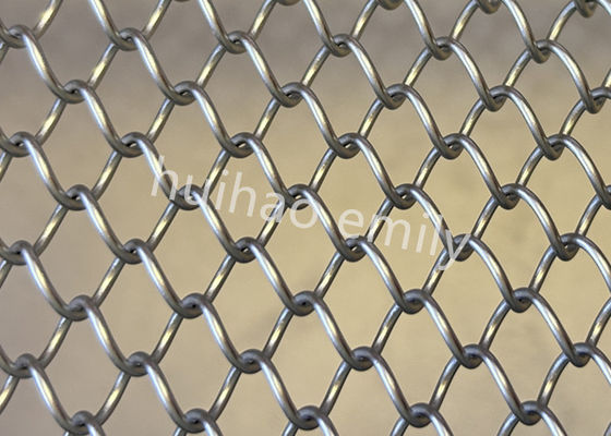 1.2mm Wire Aluminium Metal Mesh Drapery για διακόσμηση εστιατορίων