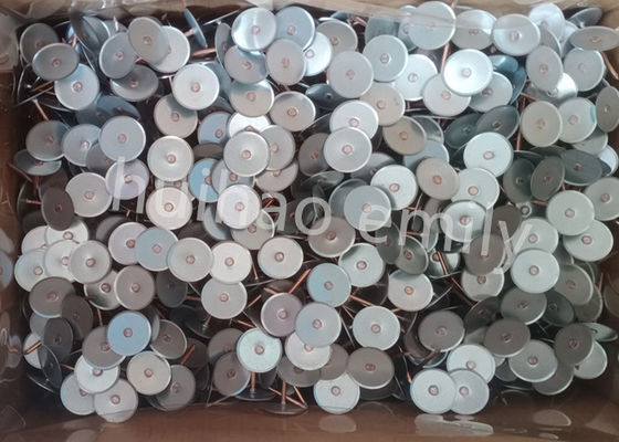 38 mm Copper Coated Cupped Head Weld Pin για τον αγωγό μόνωσης