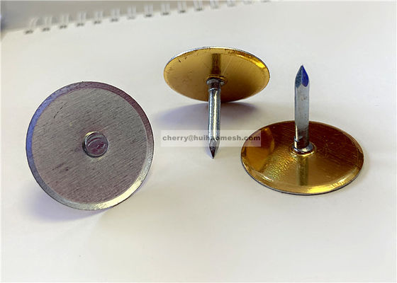 1-1/8 "Καλυμμένα Condensator Discharge Cd Weld Πινς για την στερέωση της μόνωσης στο εσωτερικό του φύλλου μεταλλικών αεραγωγών