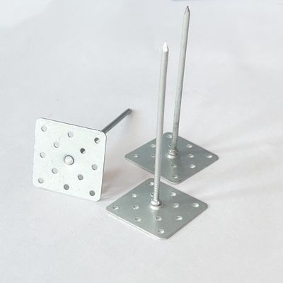 1.6x24x24mm Αλουμινένια διάτρητα πινάκια μόνωσης αυτοκόλλητα, χρησιμοποιούνται για συνδετήρες μόνωσης εξωτερικών τοίχων