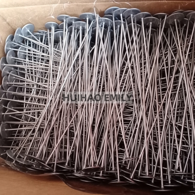 Αγκύρια δαντέλας από ήπιο χάλυβα 14 Gauge για θερμαινόμενα αφαιρούμενα καλύμματα μόνωσης