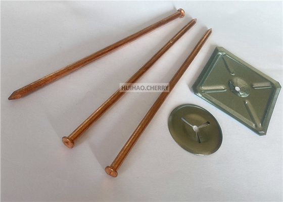 Πείροι συγκόλλησης εκκένωσης πυκνωτή (CD) 5x160mm που χρησιμοποιούνται για την προσάρτηση μόνωσης σε διάφορα μέταλλα