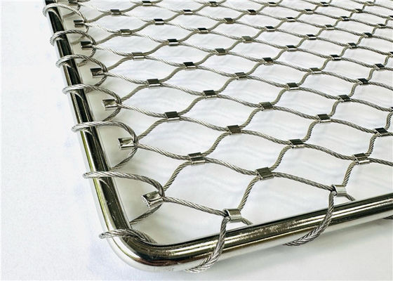 2mm 316 Βαθμού Εύκαμπτο Συρματόσχοινο από Ανοξείδωτο Χάλυβα για Περιφράξεις Ζώων Ζωολογικού Κήπου & Δικτυώματα Πουλιών