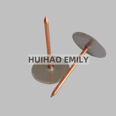 50mm Γαλβανισμένοι Χαλύβδινοι Πείροι Κεφαλής Κυπέλλου για Ασφάλιση Μόνωσης Εσωτερικά Κατασκευασμένων