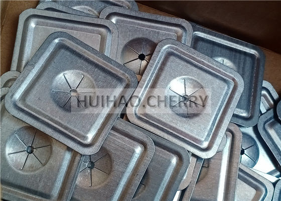 38mm Τετράγωνοι Αυτοασφαλιζόμενοι Δακτύλιοι Ταχείας Σύνδεσης για Μόνωση από Γαλβανισμένο Χάλυβα