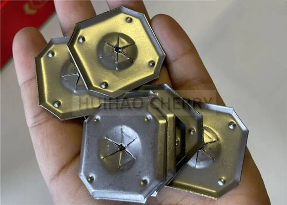 1-1/4 "Ανθεκτικό στη διάβρωση αυτοκλειδωτικό πλυντήριο 316 από ανοξείδωτο χάλυβα τετραγωνικό πλυντήριο κλειδώματος για μόνωση ρούχων