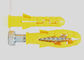 DIN571 επικεφαλής βίδες δεκαεξαδικού χάλυβα με τον πλαστικό γόμφο 10/100 για τις καρφίτσες αγκύρων επίπλων