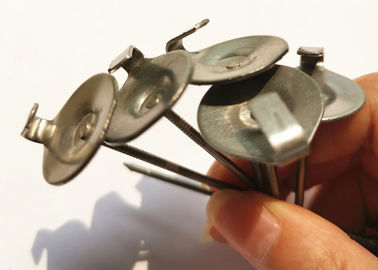 Αγκύρια δαντέλας από ήπιο χάλυβα 14 Gauge για θερμαινόμενα αφαιρούμενα καλύμματα μόνωσης