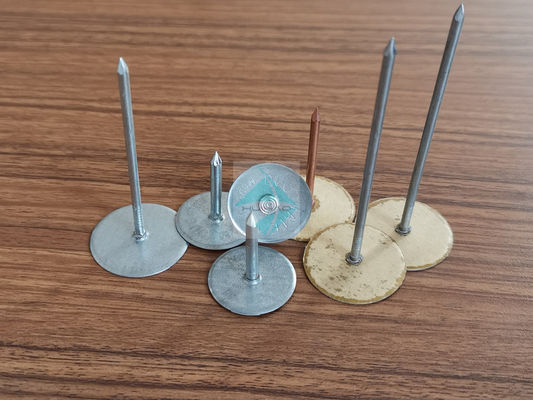 12Gauge 38mm Διοχέτευση Μεταλλικά Κουπίλες Κεφαλοπεταλίδας Πιν για σύστημα HVAC