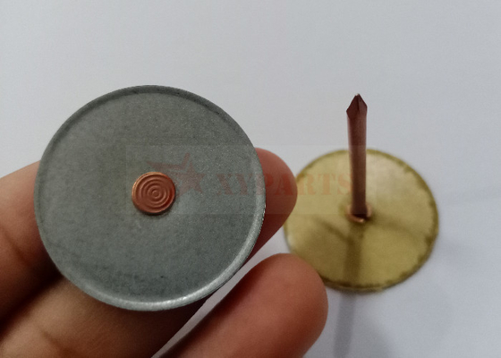 Σφραγίδες συγκόλλησης με στρογγυλή βάση 30 mm για μόνωση σωλήνων HVAC