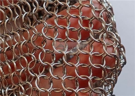 0.8x7mm από ανοξείδωτο χάλυβα 316 συγκολλημένος τύπος αλυσίδας γραμματοκιβωτίου για κουρτίνες διαχωριστικών χώρων