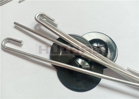 Αργίλιο 2.5x115mm συνδετήρες πουλιών ηλιακού πλαισίου για την ένωση του προστατεύοντας πλέγματος καλωδίων