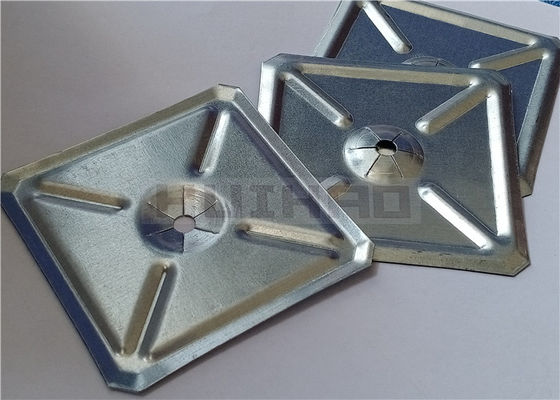 60x60mm τετράγωνο αυτοκλείδωμα ροδέλας Χρήση για στερέωση καρφίτσες μόνωσης συγκόλλησης