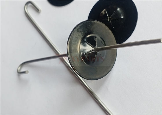 304 υλικοί συνδετήρες 2.0x100mm αποτρεπτικών παραγόντων ηλιακού πλαισίου BirdAway ανοξείδωτου με τα πλυντήρια