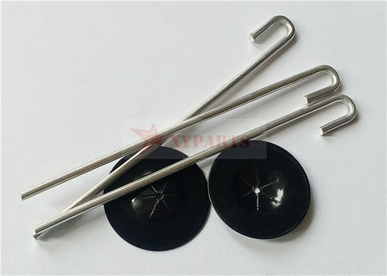 100pcs συνδετήρες αποτρεπτικών παραγόντων πουλιών ηλιακού πλαισίου αργιλίου πακέτων με τα Self-Locking πλυντήρια