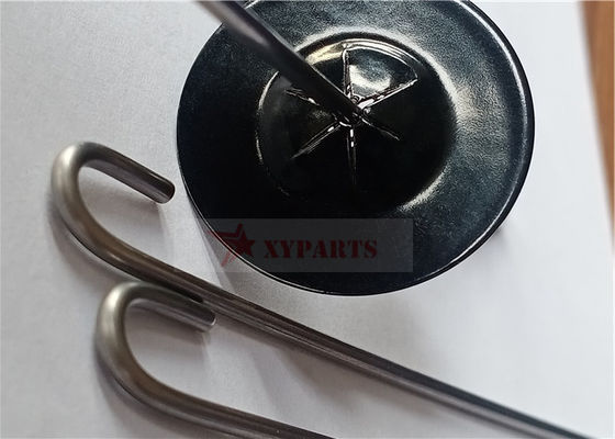 Ατσάλινο σύρμα πλέγμα Κλιπ στερέωσης 2.0x100mm Για να εξασφαλίσει ηλιακά πάνελ πλέγμα