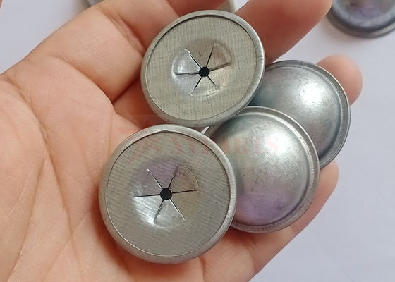 30 mm πλυντήρια θολωτικών καπακιών Ζυθοποιημένο χάλυβα που χρησιμοποιείται για την στερέωση μόνων μόνωσης