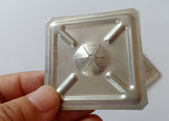 Ατσάλι ατσάλι 50mm Αμόλυνση Αυτοκλείσιμο πλυντήρια τετράγωνο