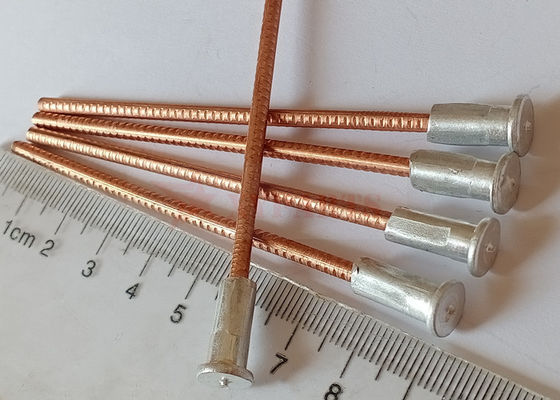 3x90mm Copper Coated Steel Bi-metallic CD συγκόλληση καρφίτσες με βάση αλουμινίου συγκόλληση