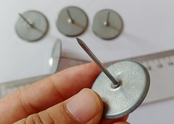 Ζυγισμένο χάλυβα M1.8x30mm πινάκια πλαισίωσης σωλήνων για μόνωση σωλήνων hvac