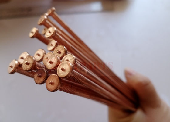 Χάλυβας χαμηλού άνθρακα 4mm χαλκός καρφιτσών συγκόλλησης του CD που ντύνεται για το μέταλλο φύλλων