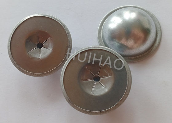 30 mm στρογγυλός τύπος μεταλλικής μόνωσης θόλωμα καπάκια πλυντήριο για συγκόλληση studs