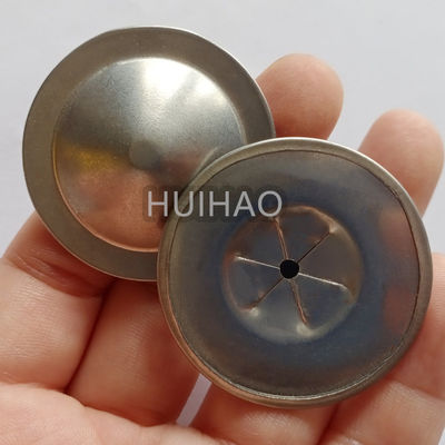 38 mm μεταλλική μόνωση θόλος καπάκι πλύσης για μόνωση στερεών