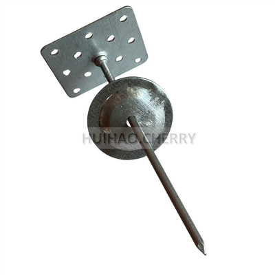 1.6x24x24mm Αλουμινένια διάτρητα πινάκια μόνωσης αυτοκόλλητα, χρησιμοποιούνται για συνδετήρες μόνωσης εξωτερικών τοίχων