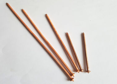 2.7mm X 63.5mm καλυμμένες χαλκός καρφίτσες συγκόλλησης στηριγμάτων του CD με το πλυντήριο θόλων ΚΑΠ για το σκάφος